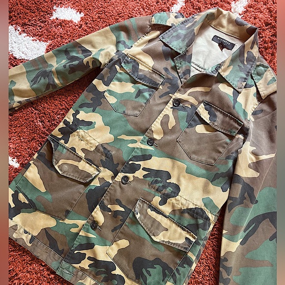 Camo surplus utility jacket - Picture 3 of 5